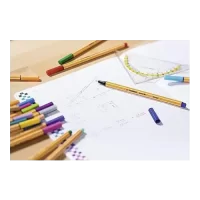 STABILO point 88 – Fineliner – Wallet of 15 (Assorted Colours)