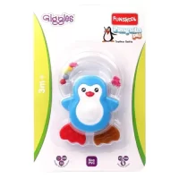 Giggles Penguin Pal Teether Ratle 2015, Multi Color