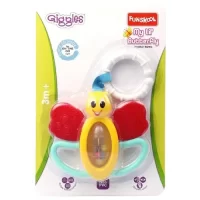 Giggles My Lil Butterfly Teether Rattle 2015, Multi Color