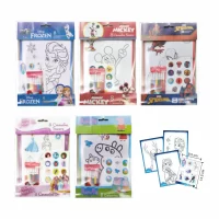 Skoodle Colouring Sheet- Disney Junior Mickey | Disney Princess | Spider-man | Peppa Pig | Disney Frozen Pack of 5