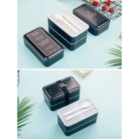 LB-8875 LUNCH BOX PLASTIC(TASTY BENTO,1200ML)