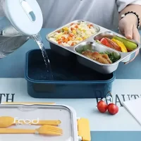 LB-8859 INSULATED SS LUNCH BOX(LUCKY CURRY,750ML)
