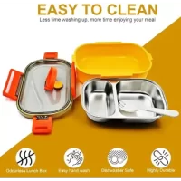 LB-8871 INSULATED SS LUNCH BOX(FUSION FACE,500ML)