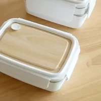 LB-8833 INSULATED SS LUNCH BOX(TASTY TOWN,WOODEN,800ML)