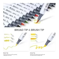 AK-168-48 MARKER PEN(48-DOUBLE SIDE)