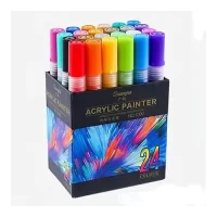 GN-1000-24 COLOUR MARKER(ACRYLIC PAINTER,24PC)