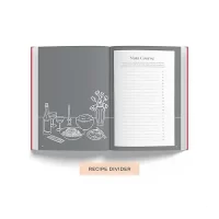 7mm Recipe Journal | Bon Appetit | Make your own Recipe and Cook Book | Kitchen Essential | A5 Size | 4 Sticker sheets | Hardbound and Laminated | 14.8 X 21 cms | Blue