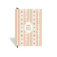 7mm Recipe Journal | Dishes from my Kitchen | Make your own Recipe and Cook Book | Kitchen Essential | A5 Size | 4 Sticker sheets | Hardbound and Laminated |14.8 X 21 cms | Salmon