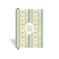 7mm Recipe Journal | Dishes from my Kitchen | Make your own Recipe and Cook Book | Kitchen Essential | A5 Size | 4 Sticker sheets | Hardbound and Laminated | 14.8 X 21 cms | Mint