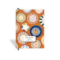 7mm Recipe Journal | One Plate at a Time | Make your own Recipe and Cook Book | Kitchen Essential | A5 Size | 4 Sticker sheets | Hardbound and Laminated |14.8 X 21 cms | Brown