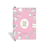 7mm Recipe Journal |What’s Cooking Good Looking| Make your own Recipe and Cook Book | Kitchen Essential | A5 Size | 4 Sticker sheets | Hardbound and Laminated |14.8 X 21 cms | Pink