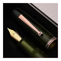 Penlux Masterpiece Grande Great Natural Rainforest Fountain Pen Medium Nib