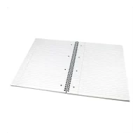Pukka Pad A4 Size Green Glee Series Jotta Notepad Notebook Diary Ruled with Margin, 200 pages, Micro Perforated, 80gsm, Spiral Silver Twin Wire, Card Cover, 4 Hole Punched (3008-GLE)