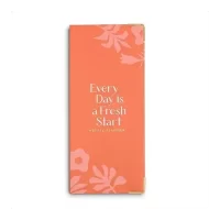 7mm Between the Lines Weekly Planner Coral Rush, 120 leaves, Printed Hardbound Notepad, 9.5 x 20.5 cms, Pocket Size, Orange