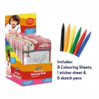 Skoodle Colouring Sheet- Disney Junior Mickey | Disney Princess | Spider-man | Peppa Pig | Disney Frozen Pack of 5
