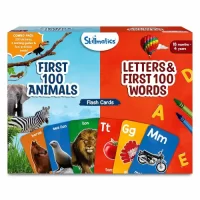 Flash Cards for Toddlers : First 100 Animals, Letters & First 100 Words Combo