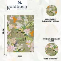 Goldbuch | Premium Notebook | 200 Pages | Blank | 100 gsm | A5 Size | Fountain pen Friendly