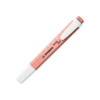 STABILO Highlighter swing cool NatureCOLORS – Pack of 4 – Mud Green, Sienna, Beige, Warm Grey