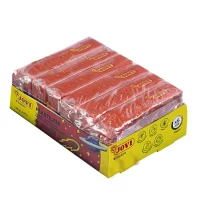 Jovi Plastilina Brown Non-Drying Modelling Clay for Art & Craft Pack of 6 Bars - 50gms Each Non-Toxic Gluten Free Fine Motor Skills, Moulding, Pottery Sculpting Project Work with Dough