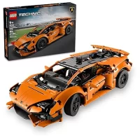 LEGO Technic Lamborghini Huracán Tecnica Orange Toy Cars - Building Toys for Kids